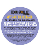 Load image into Gallery viewer, Bill Evans - Further Ahead (Live in Finland 1964-1969)
