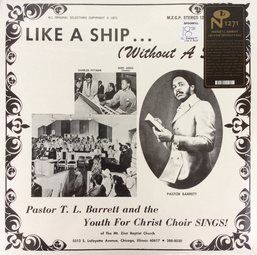 Pastor T. L. Barrett - Like a Ship