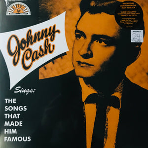 Johnny Cash - Sings the Songs that Made Him Famous